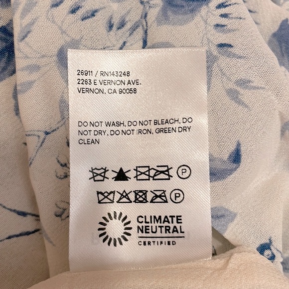 Reformation Nikita dress   Pompadour  AUTHENTIC - Picture 12 of 14